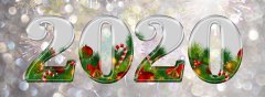 最美的2020年新年快乐封面照片，2020年新